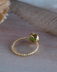 Tessy Ring * Peridot hydro * Gold Plated * BJR336