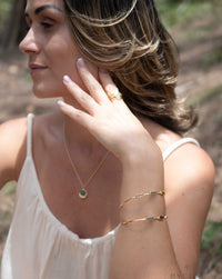 Labradorite Bangle Bracelet *Gold Plated 18k* Gemstone* Gypsy *Hippie * Adjustable * Statement * Stacking * Layering * BJB052
