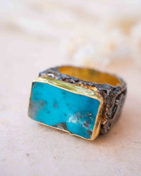 Pinar Ring * Turquoise * Sterling Silver 925 *SBJR053