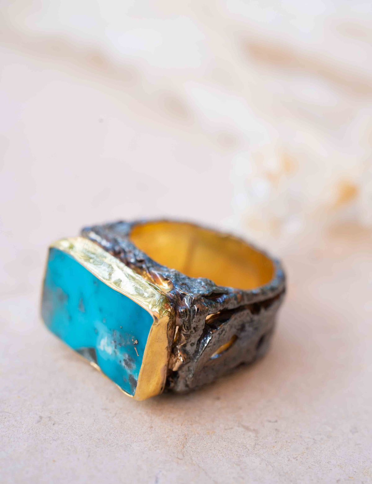 Pinar Ring * Turquoise * Sterling Silver 925 *SBJR053