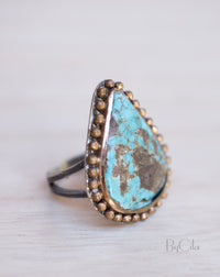 Terissa Ring * Turquoise * Sterling Silver 925 * SBJR002