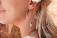 Amelia Earrings * Amazonite * Gold Filled or Sterling Silver 925 * BJE150A