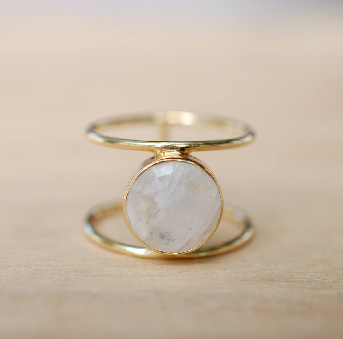 Moonstone Ring * Gold Ring * Statement Ring * Gemstone Ring * Labradorite * Bridal Ring * Wedding Ring * Organic Ring * Natural * BJR007