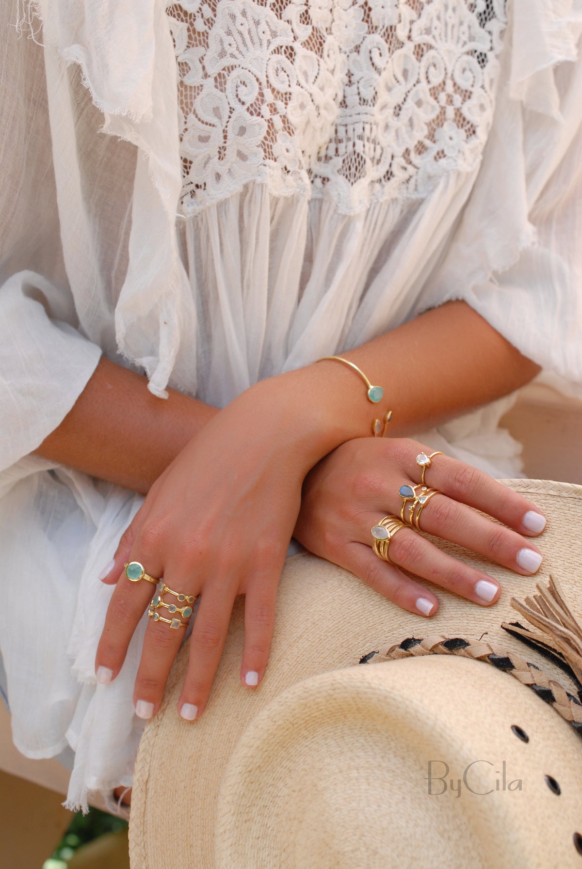 Moonstone Gold Plated Ring *  Statement Ring * Gemstone Ring * Rainbow Moonstone * Gold Ring  * BJR128