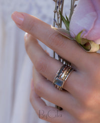 Meditation Ring * Spinner Ring * Spinning Ring * Anxiety Ring * Worry Ring * Boho Ring * Spin Ring * Statement Ring BJS021
