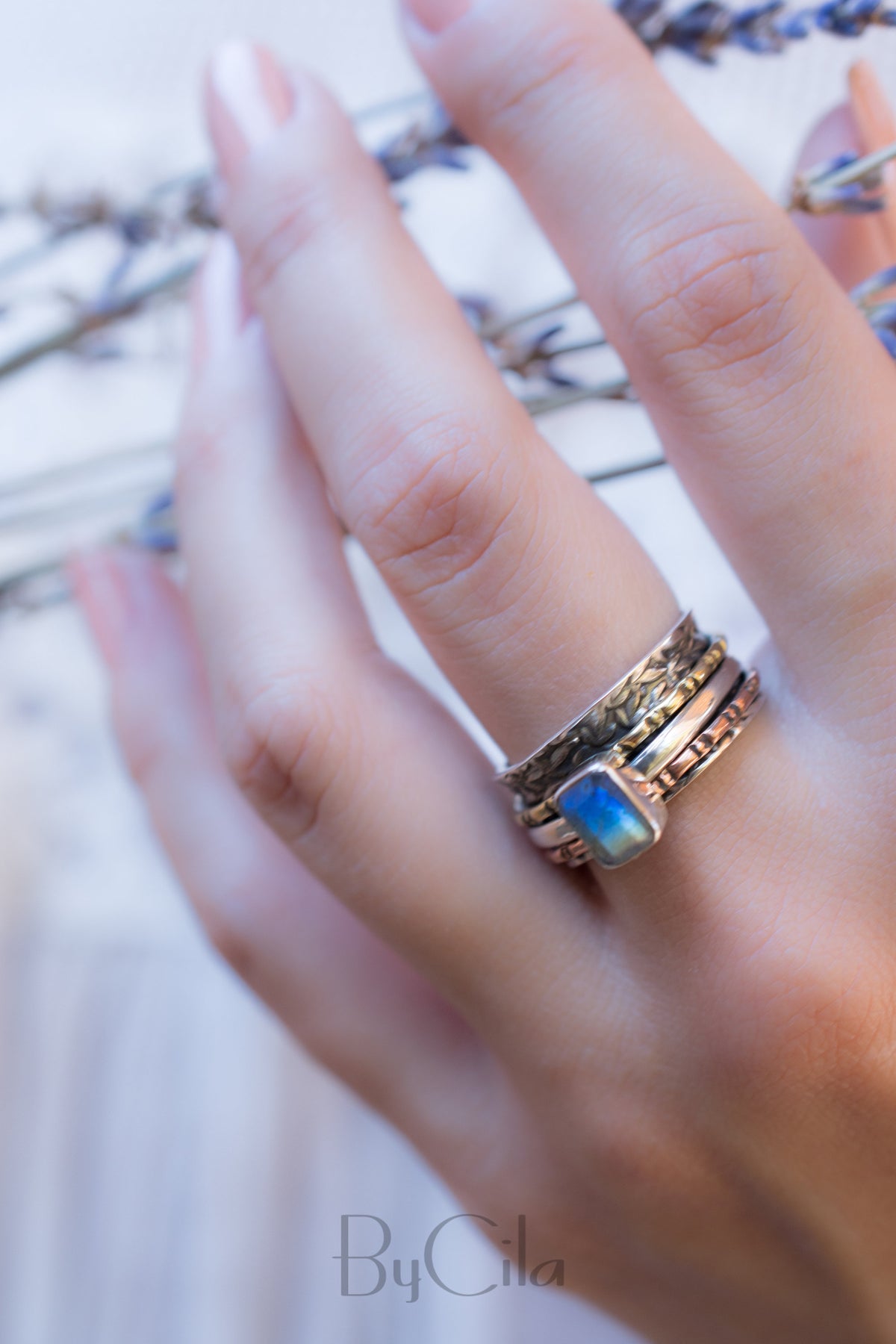 Meditation Ring * Spinner Ring * Spinning Ring * Anxiety Ring * Worry Ring * Boho Ring * Spin Ring * Statement Ring BJS021