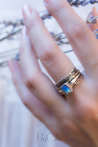 Meditation Ring * Spinner Ring * Spinning Ring * Anxiety Ring * Worry Ring * Boho Ring * Spin Ring * Statement Ring BJS021