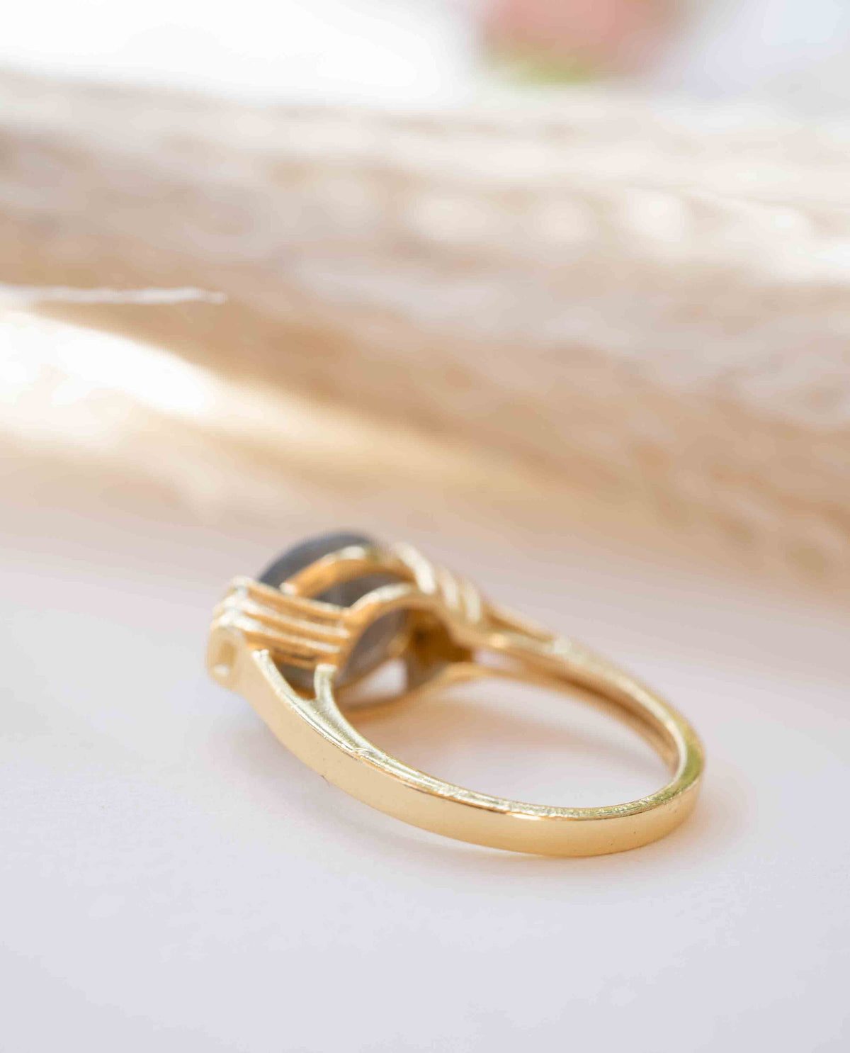 Labradorite Ring * Gold Plated Ring * Statement Ring *Gemstone Ring * Labradorite * Delicate Ring * Modern * BJR275