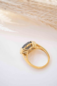 Labradorite Ring * Gold Plated Ring * Statement Ring *Gemstone Ring * Labradorite * Delicate Ring * Modern * BJR275