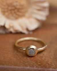 Lais Ring * Moonstone * Gold Plated * BJR323