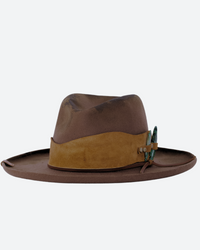 Crystacola Gemstone Fedora Hat * Australian Wool *BJH018