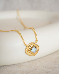 Analu Necklace * Moonstone * Gold Plated * BJN214