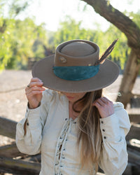 Cowboy Pin ~ Australian Wool ~ BJH007