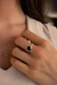 Tessy Ring * Black Onyx * Sterling Silver 925 * BJR352