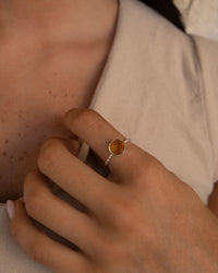 Tessy Ring * Yellow Topaz hydro * Sterling Silver 925 * BJR351