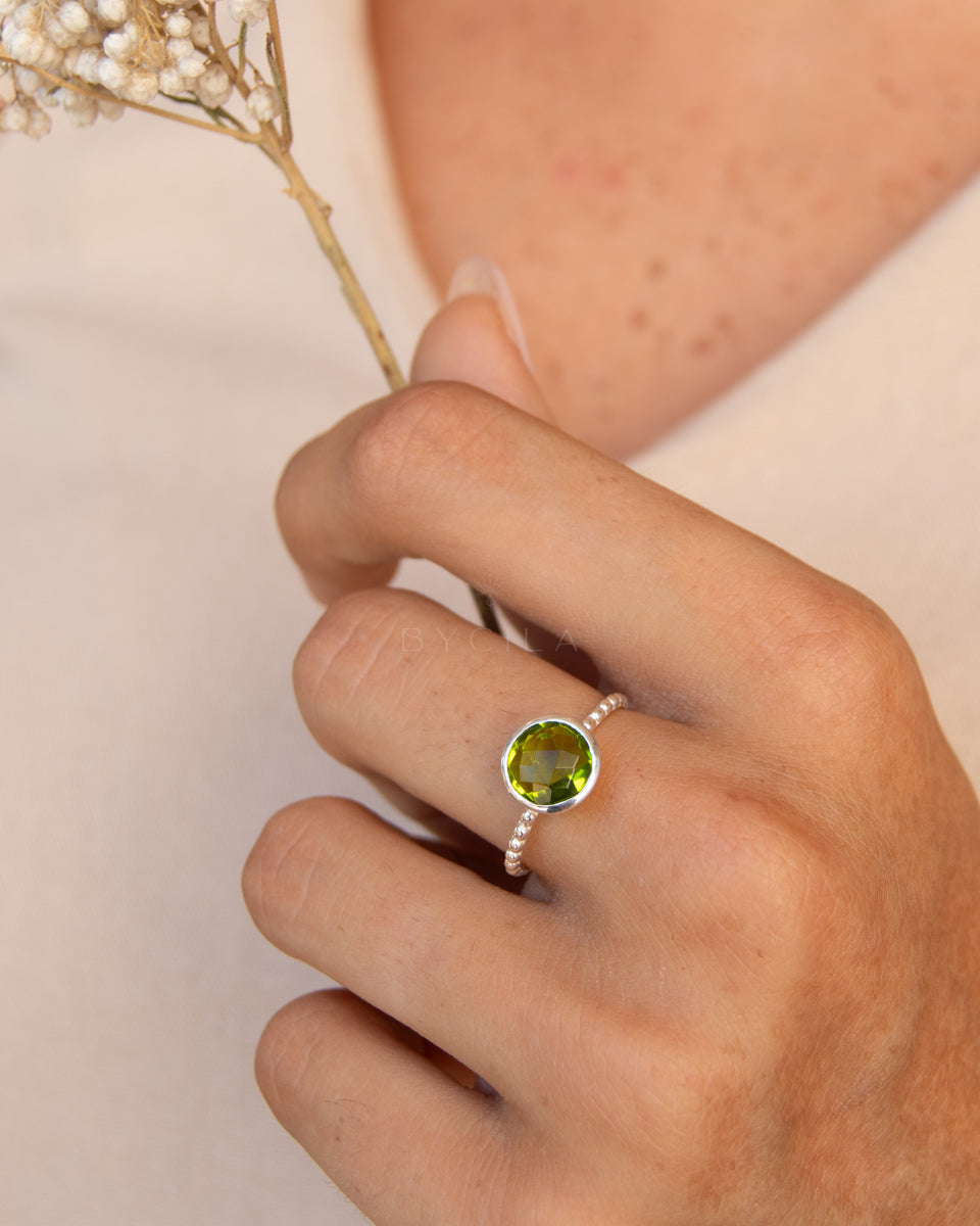 Tessy Ring * Peridot hydro * Sterling Silver 925 * BJR350