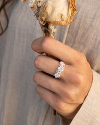 Maggie Ring * Moonstone & Labradorite * Sterling Silver 925 * BJR349