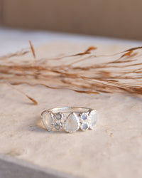 Maggie Ring * Moonstone & Labradorite * Sterling Silver 925 * BJR349