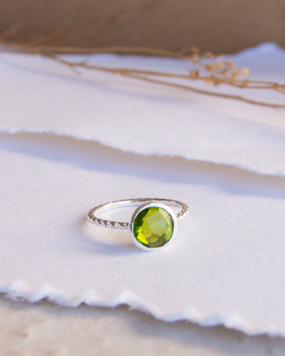 Tessy Ring * Peridot hydro * Sterling Silver 925 * BJR350
