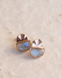 Bellinha Earrings * Labradorite * Gold Plated 18k, Sterling Silver 925 or Rose Gold Plated * BJE157