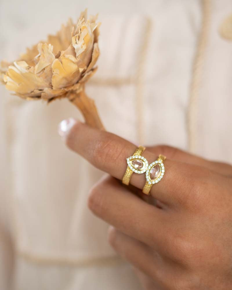 Analu Ring * Morganite hydro