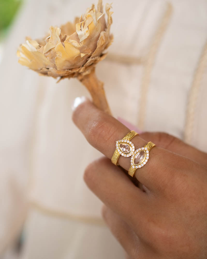 Analu Ring * Morganite hydro