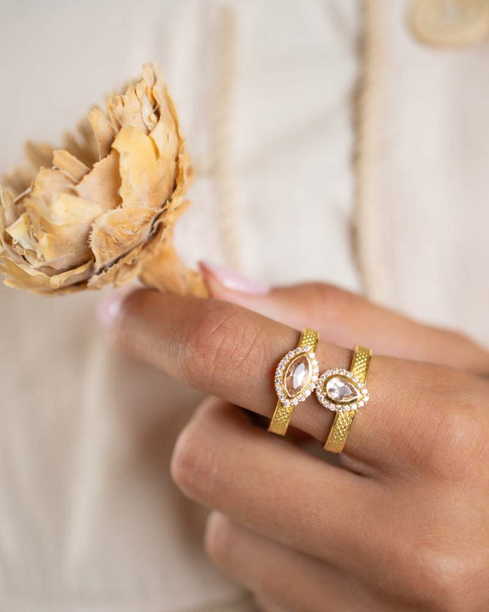 Analu Ring * Morganite hydro