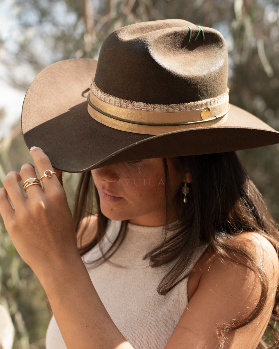 Malachite Hat * Australian Wool