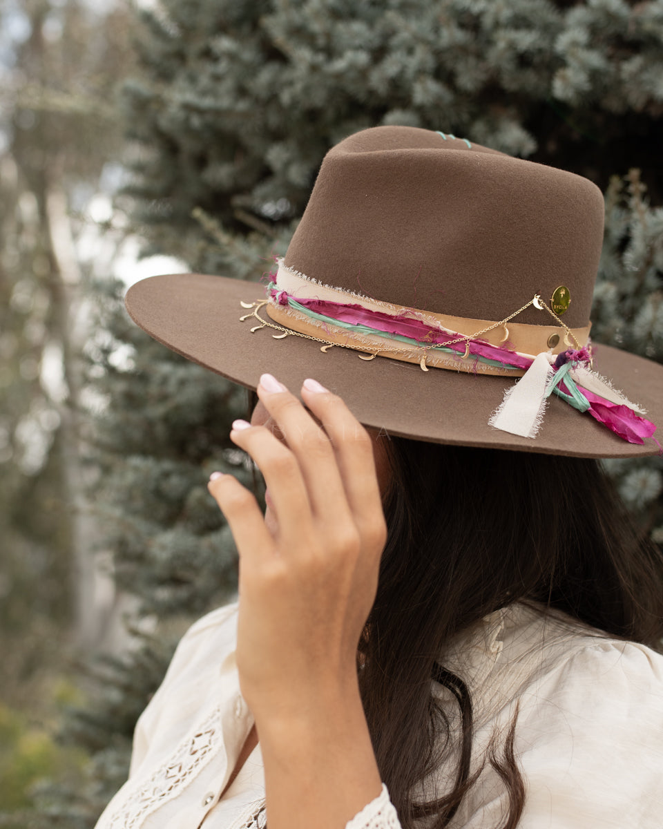 Star chain Hat * Australian Wool * BJH034