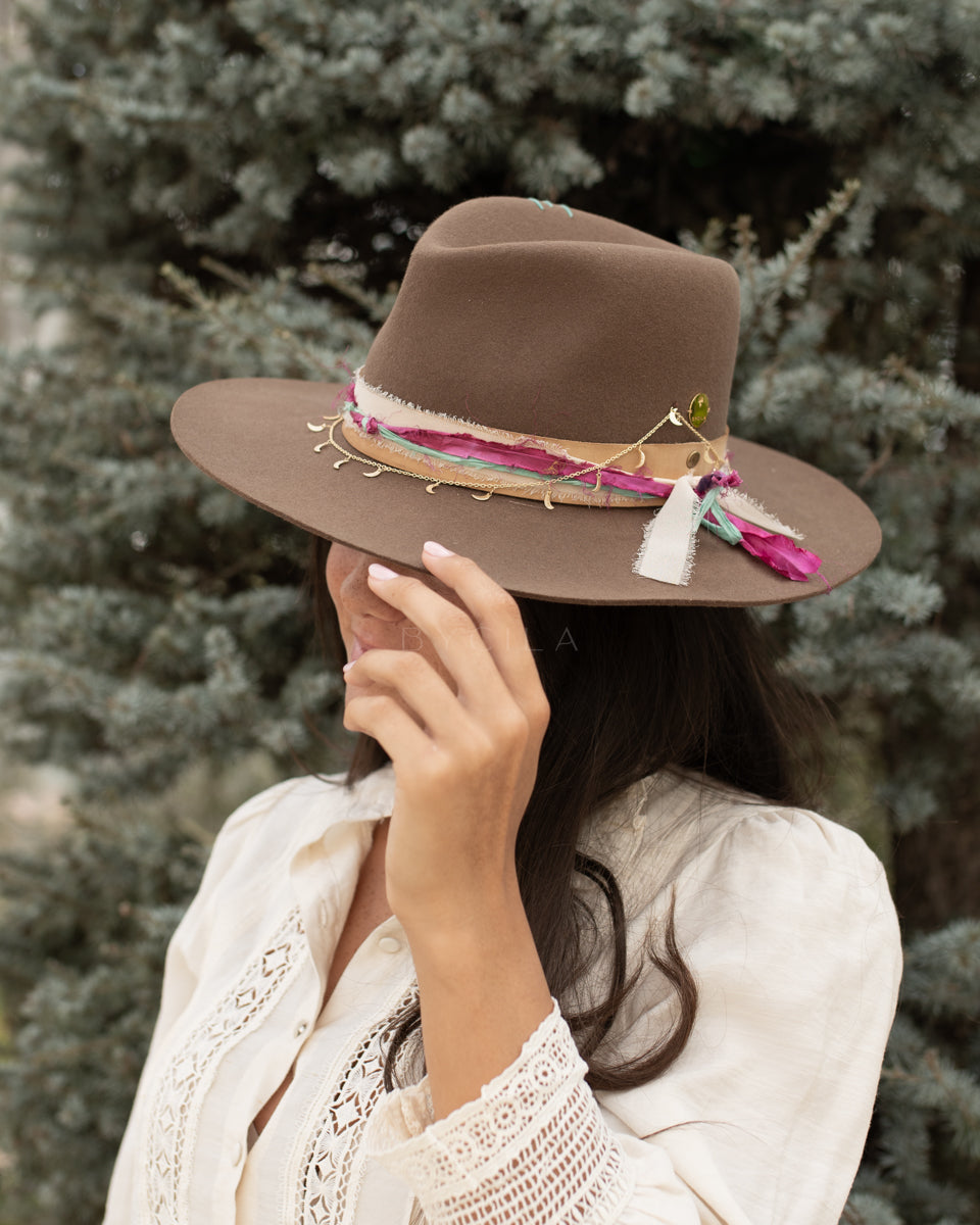 Star chain Hat * Australian Wool * BJH034
