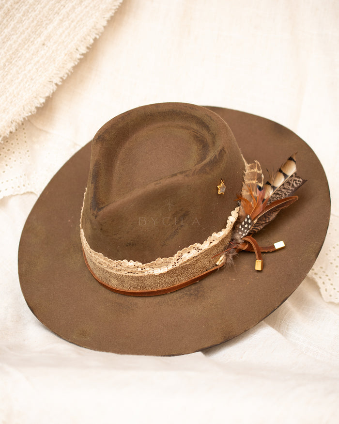 Lace Hat * Australian Wool * BJH053
