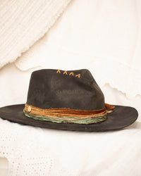 Labradorite Hat * Australian Wool * BJH050