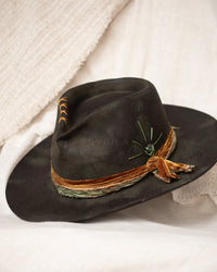 Labradorite Hat * Australian Wool * BJH050