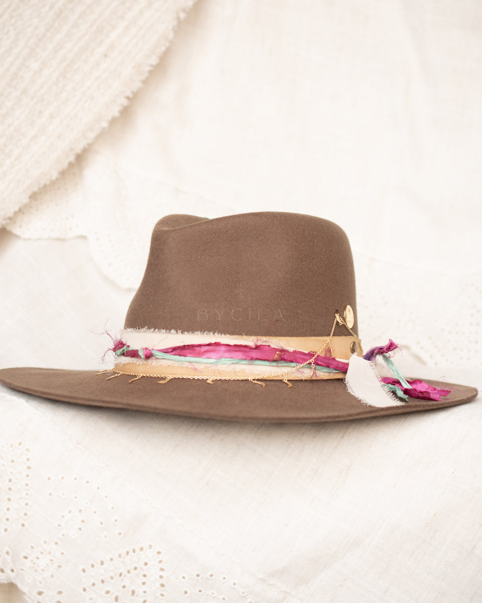 Star chain Hat * Australian Wool * BJH034
