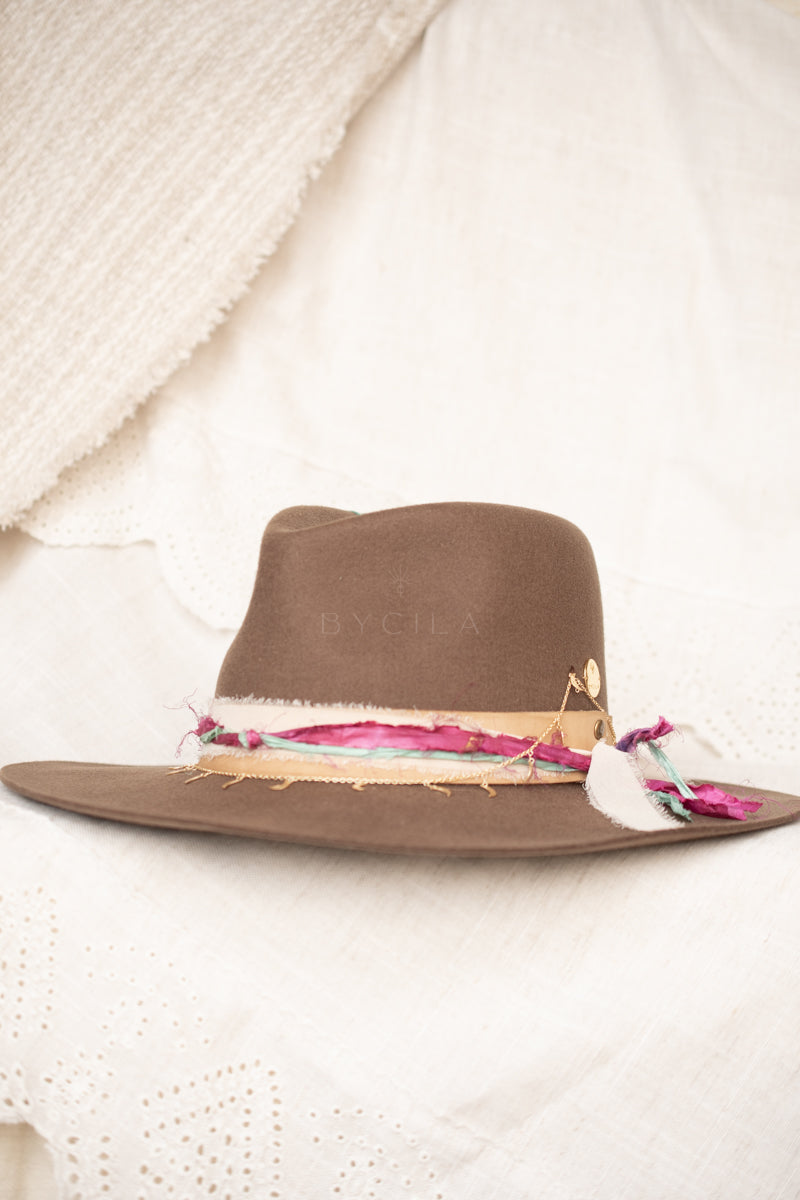 Star chain Hat * Australian Wool * BJH034