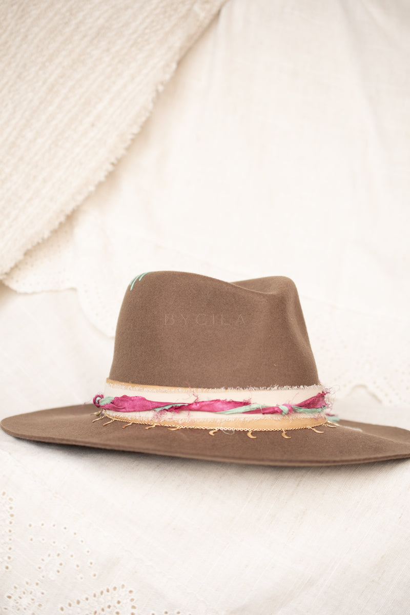 Star chain Hat * Australian Wool * BJH034