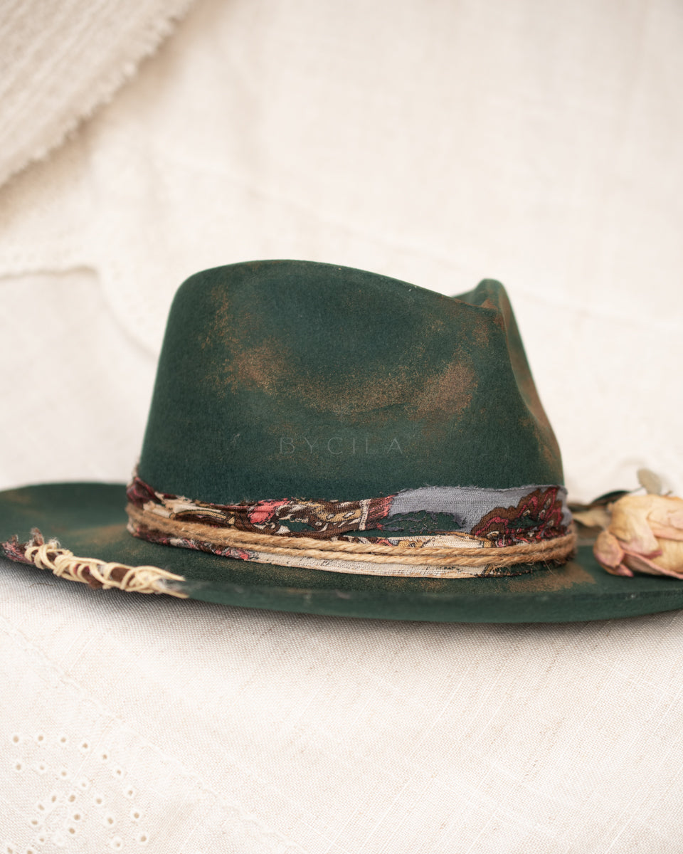 Roses Hat * Australian Wool * BJH046