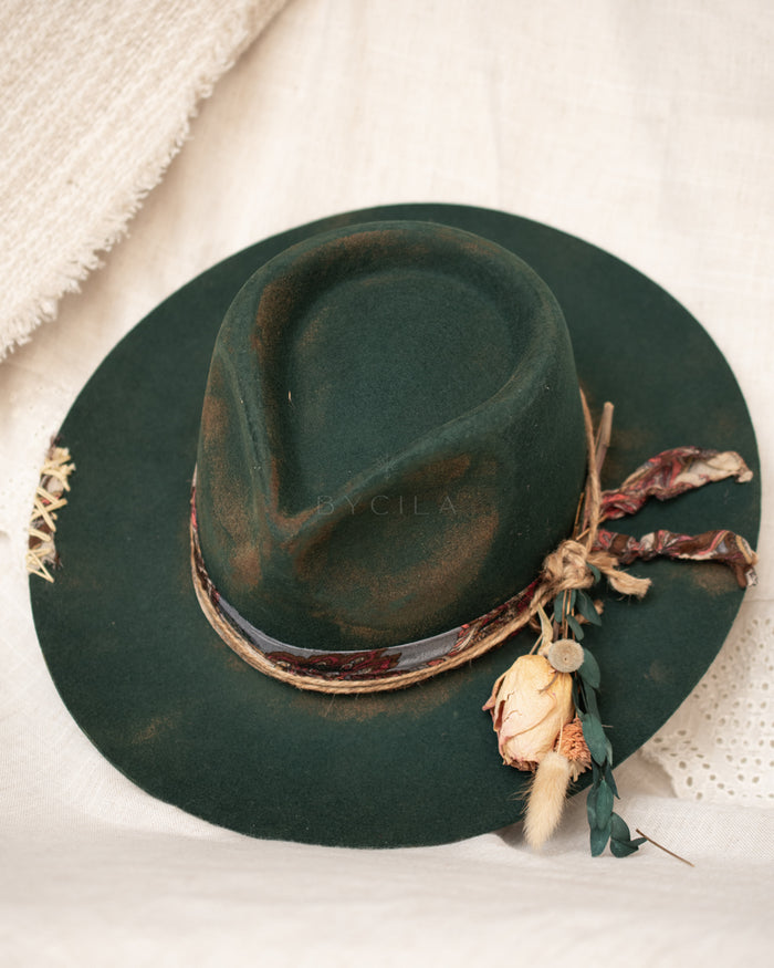 Roses Hat * Australian Wool * BJH046