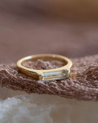 Manuela Ring * Blue Topaz * Gold Plated 18k * BJR279