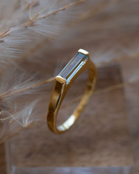 Manuela Ring * Blue Topaz * Gold Plated 18k * BJR279
