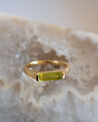 Manuela Ring * Peridot hydro * Gold Plated * BJR284