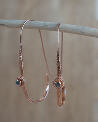 Cassie Earrings * Labradorite * Gold Plated, Silver Plated and Rose Gold * BJE170