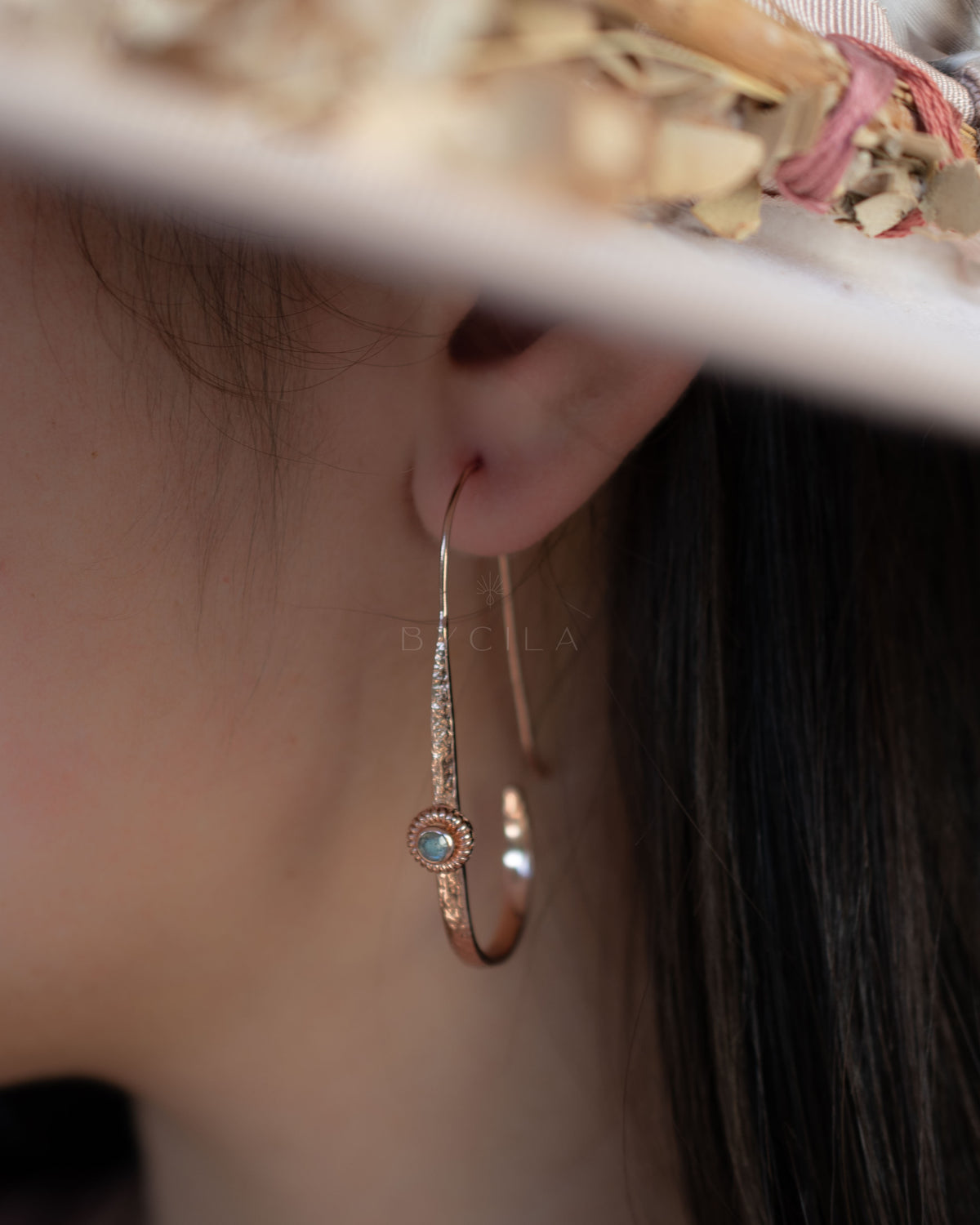Cassie Earrings * Labradorite * Gold Plated, Silver Plated and Rose Gold * BJE170