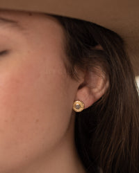 Joanne Earrings * Moonstone * Gold Plated 18k * BJE253