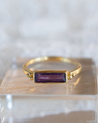 Mariana Ring * Amethyst * Gold Plated 18k * BJR341