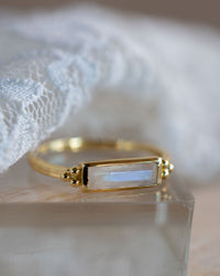 Mariana Ring * Moonstone * Gold Plated * BJR342