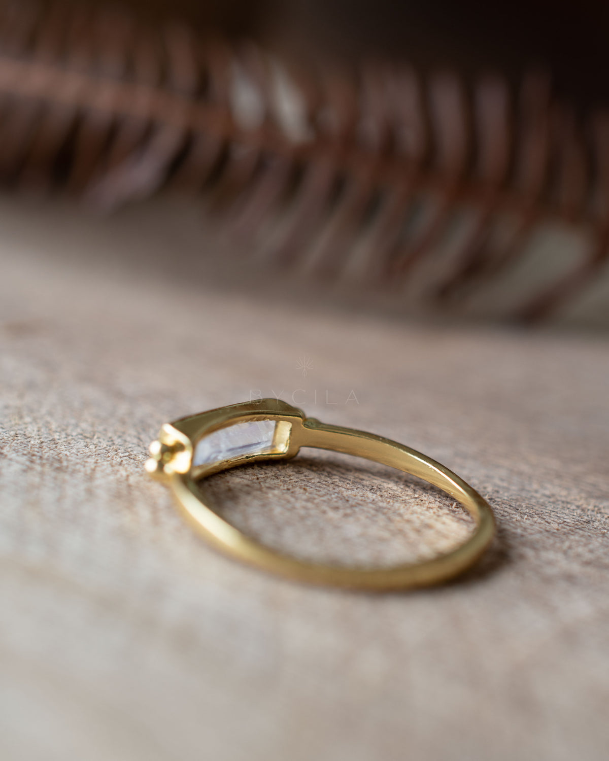 Mariana Ring * Moonstone * Gold Plated * BJR342