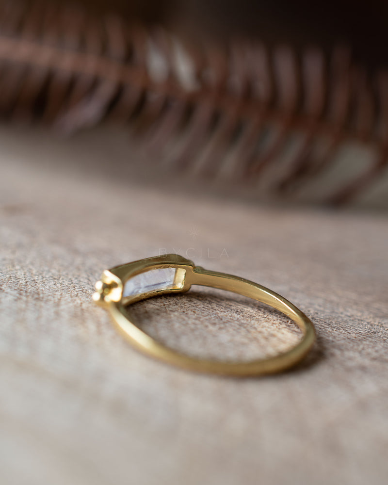 Mariana Ring * Moonstone * Gold Plated * BJR342