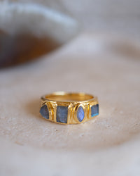 Loli Ring * Labradorite * Gold Plated 18k * BJR358