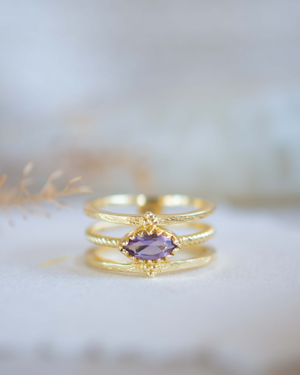 Helena Ring • Amethyst